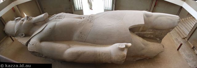 Statue of Rameses II at Mit-Rahineh